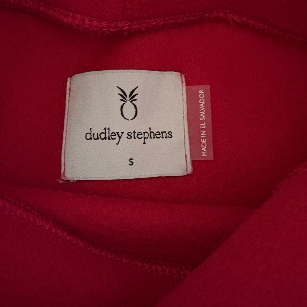 Dudley Stephens Park Slope Berry Vello Fleece Size Small - Picture 6 of 8